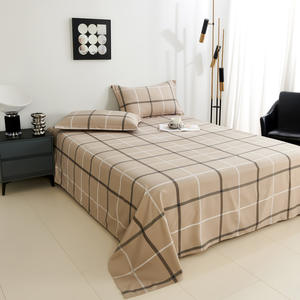 Ensemble de draps de lit en textile de maison simple épaissi quatre pièces pour dortoir d'étudiants trois pièces - Product Image 1