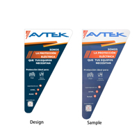 Autocollant de Talker d'Étagère à Ressort en PVC Publicitaire de Supermarché Bandes Adhésives de Swing Wobbler Pop Spring