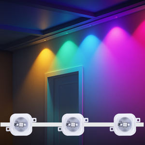 Luces Navideñas <span class=keywords><strong>RGBIC</strong></span> Impermeables para Exteriores, Decoración Navideña, Luces de Proyector Navideñas para Iluminación Festiva - Product Image 3