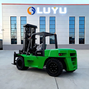 מלגזה דיזל כבדה LUYU 5 טון 6 טון 7 טון 10 טון עם מנוע QUANCHAI, תיבת הילוכים אוטומטית, הרמה 8 מטר, קיבולת הרמה גבוהה - Product Image 1