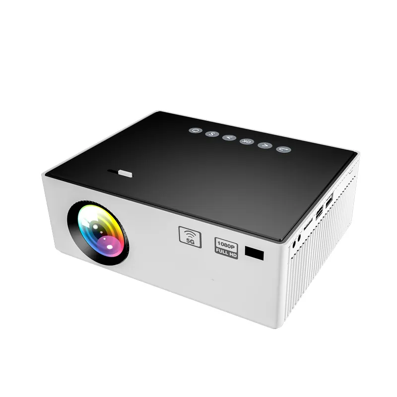 2022 Youtube Netflix Portable Full HD outdoor movie wifi 1080P projector 4K smartphone LCD Video Movie Projectors phone computer