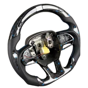 Volant sport en fibre de carbone 3 branches 40 mm pour Dodge Charger Challenger Durango Demon SRT Journey RT Viper RAM - Product Image 3