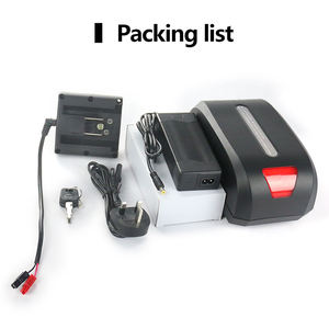 Schneller Versand Batterie 36V 14Ah 13,6Ah 12,8Ah 11,6Ah 10,4Ah Unter-Sattelstützen-Ionen-Lithium-Akku - Product Image 5