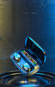 Audífonos Inalámbricos para Juegos True M27 TWS, Resistentes al Agua, con Pantalla Digital e Indicador de Batería, para Estudios y Audifonos - Product Image 3