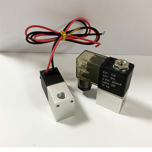 Vanne solénoïde de compresseur d'air sans huile à ouverture normale DC12 2V025-06, deux positions, deux voies, silencieuse, spéciale, vente en gros - Product Image 2