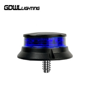 Led <strong>Flashing</strong> Yellow Warning Beacon Light Three <strong>Bolts</strong> Mounting Strobe Flash Lamp - Product Image 3