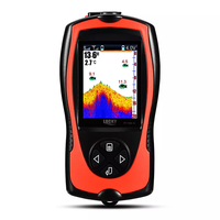 Sonar sans fil Rechargeable pour la pêche 45m profondeur de l'eau sondeur Echo sondeur de pêche détecteur de poisson Portable
