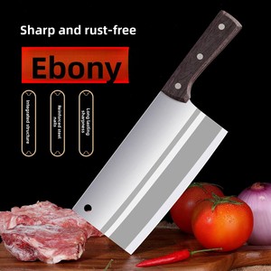 Cuchillo <span class=keywords><strong>de</strong></span> <span class=keywords><strong>Cocina</strong></span> Longquan Yangjiang, Acero al Manganeso Forjado Serie 4Cr, Uso Doméstico, Ultra Afilado, para Cortar Carne, Rebanar y Picar - Product Image 6