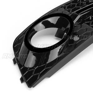 ตะแกรงครอบไฟตัดหมอกหน้ารถยนต์ 2 ชิ้น ขนาด A4 B8 สำหรับ Audi A4 B8 ปี 2009-2011 - Product Image 6