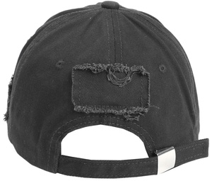 Toptan stok Vintage kırık ağır yıkama sıkıntılı boş yüksek kaliteli yama beyzbol şapkası - Product Image 5