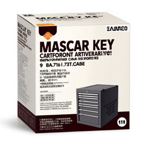 Fami Master Key Comfort <b>Drawer</b> Cabinet 9 <b>Drawers</b> 867x726x1000 Mm Anthracite Grey Ral7016 <b>Tool</b> Storage - Product Image 2