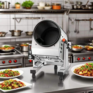 เครื่องทำข้าวอัตโนมัติพิเศษ เครื่องทำข้าวผัด เครื่องทำโจ๊กอัตโนมัติสำหรับร้านอาหาร เครื่องทำอาหาร - Product Image 4