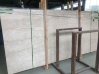 Dalles de marbre Botticino Classic, marbre beige naturel pour murs intérieurs, sols et comptoirs