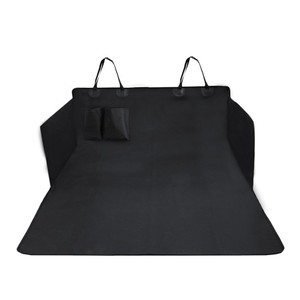 Alfombrilla para Mascotas para Coche, Alfombrilla para Perros para Asiento Trasero, Alfombrilla Antidesgaste para Maletero, Rectangular, de Color Sólido, para Cojín de Asiento de Perro - Product Image 3