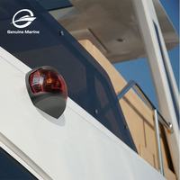Véritable feu de signalisation marin 12V étanche Port et accessoire de bateau tribord Feu de navigation à LED