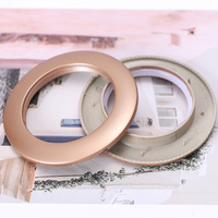 Rideau à œillets romains, 3d, accessoires décoratifs pour la maison, lot de 32 pièces, anti-bruit, avec anneaux pour rideaux de fenêtre