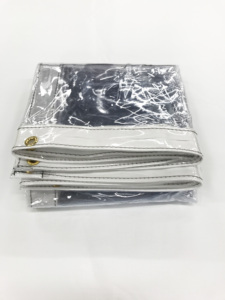 Telo <span class=keywords><strong>Trasparente</strong></span> per Esterni <span class=keywords><strong>in</strong></span> <span class=keywords><strong>PVC</strong></span>, Tessuto <span class=keywords><strong>in</strong></span> Poliestere Vinilico - Product Image 2