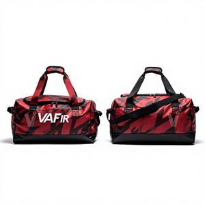 Bolsa de Lona Plegable de Gran Capacidad, 600D Poliéster, con Compartimento para Zapatos, Cierre de Cremallera, Ligera, Portátil, Personalizable, para Gimnasio y Camping - Product Image 1