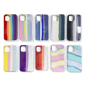 หรูหราRainbowสําหรับIphone 12 Pro Max 11 X Xs Max Xr <span class=keywords><strong>6S</strong></span> 7 8 Plus Se Miniอย่างเป็นทางการยี่ห้อซิลิโคนฝาครอบโทรศัพท์ - Product Image 2