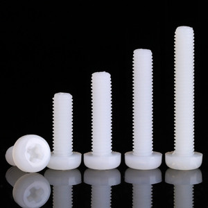 M1.2 M1.4 m1.7 M2 Nylon Phillips Pan đầu máy vít đầy đủ chủ đề đầu tròn cách điện nhựa - Product Image 6