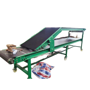 Özelleştirilmiş endüstriyel hareketli PVC kemer paslanmaz çelik ayarlanabilir hız ile yeni otomatik paketleme konveyör - Product Image 5