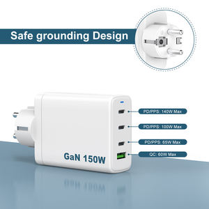 <span class=keywords><strong>Cargador</strong></span> <span class=keywords><strong>Original</strong></span> Tipo C PD Multi Móvil USB 150W GaN Escritorio para <span class=keywords><strong>Apple</strong></span> iPhone Samsung Huawei - Product Image 2