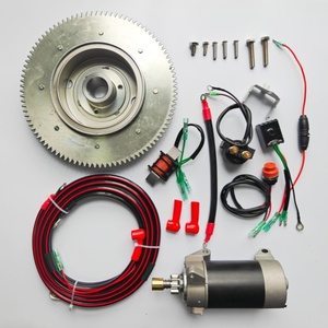 Nuovo Kit di Conversione Avviamento Elettrico a Benzina 63V-85550-00 per Motore Fuoribordo YAMAHA 2 Tempi 15HP 2 Cilindri per Uso Marino - Product Image 4