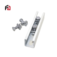 Customized OEM Galvanized V Threaded Rod Stiffener for Unistrut Channel