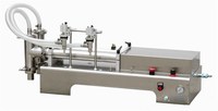 Machine de remplissage avec 2 sachets, pour liquides, Machine de remplissage compacte pour bouteilles