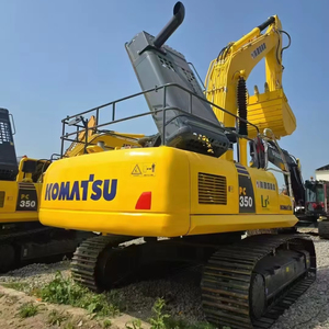 Komatsu รถขุดตีนตะขาบ PC350 30ตัน35ตันได้รับการรับรอง CE การขุดที่แข็งแกร่งประสิทธิภาพที่เชื่อถือได้พร้อมถัง - Product Image 1