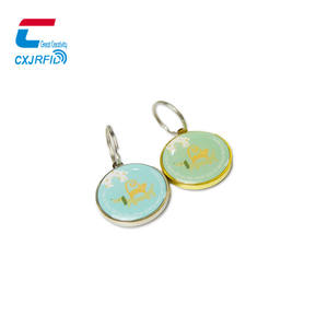 Etiqueta NFC de Silicona de Alta Calidad al por Mayor, Mini Etiqueta con Código QR Personalizada, Impermeable, Duradera, Flexible, Multicolor, para Mascotas - Product Image 3