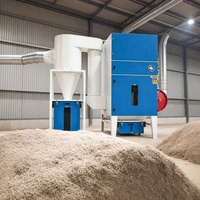 Collecteur de poussière cyclonique à impulsions personnalisé haute efficacité avec nettoyage automatique par jet pulsé pour usine de travail du bois et CNC intensifs