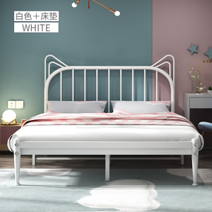 <span class=keywords><strong>Letto</strong></span> in ferro europeo per bambini, singolo/<span class=keywords><strong>matrimoniale</strong></span>, stile Mid-Century moderno, pieghevole, per hotel, appartamenti e affitti. - Product Image 4