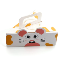 Boîtes en papier kraft personnalisées avec logo, petites, pour gâteaux mousse, emballage alimentaire, cadeaux, avec poignée, laminage mat et revêtement UV, recyclables