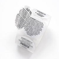 Étiquettes adhésives personnalisées en vinyle, imprimées recto-verso, écologiques, multicouches, imperméables, pour livrets multi-pages