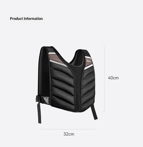 Gilet lesté Running Essentials pour la course à pied, l'entraînement de force et l'entraînement de vitesse, design ergonomique en maille respirante - Product Image 3