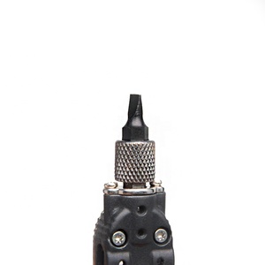 Destornillador multiherramienta de gran venta, portador de brocas hexagonales con llavero de mosquetón, dispositivo de combinación portátil para accesorios de bicicleta - Product Image 5