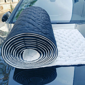Hecho en fábrica china, espuma acústica para coche, autoadhesivo, aislamiento acústico, algodón ignífugo - Product Image 1