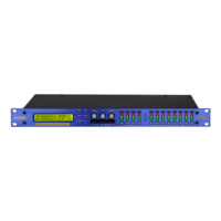 XTA DP448 XTA DP548 Processeur audio à équilibre dynamique à trois étages FIR professionnel 4 en 8 sorties pour système d'équipement de sonorisation de scène