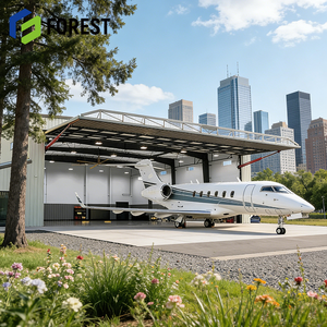 Hangar de Acero Estándar de Bajo Costo, Resistente al Fuego, para Mantenimiento de Helicópteros, con Servicio de Diseño - Product Image 1