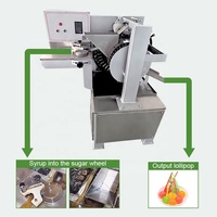 Fabricage Automatische Twist Hard Gevormde Lolly Lollypop Kleine Stok Snoep Maken Machine Van Huis In India Pakistan