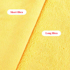 <span class=keywords><strong>Panno</strong></span> in Microfibra ad Alta Assorbenza 400gsm, Tessuto a Maglia con Pelo Lungo e Corto, Multiuso Senza Bordi <span class=keywords><strong>per</strong></span> Hotel, Cucina, Lavaggio Auto/Pulizia - Product Image 4