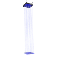Yifa éclairage professionnel rideau de chute rvb 3in1 3D matrice lumière cristal 3D lumière pour la décoration de conception de scène