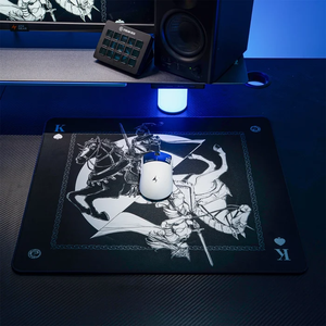Tapis de souris de jeu ATK Knight <span class=keywords><strong>Zodiac</strong></span> Horse édition limitée, base en Poron souple de 4 mm, tapis de souris antidérapant en microfibre encastré - Product Image 4