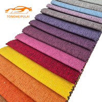 Kain Tirai Sofa 100% Poliester Tricot Interlock Batik Charmeuse, Berat Sedang, Tahan Aus, Tahan Luntur, Rajutan