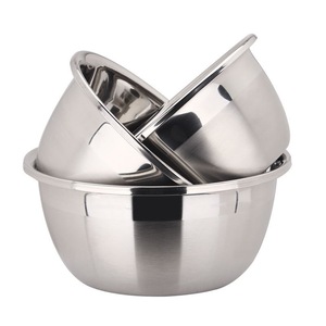 Stainless Steel Bowl 18-32Cm Deep Thickened Durable For Kitchen Cooking Salad Vegetable Washing - Product Image 2