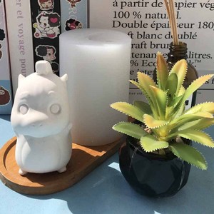 แม่พิมพ์ซิลิโคนรูปการ์ตูนม้าโพนี่รูปสัตว์แบบสามมิติอุปกรณ์ขัดมันด้วยกลิ่นหอมเครื่องประดับสำหรับชงชา - Product Image 1