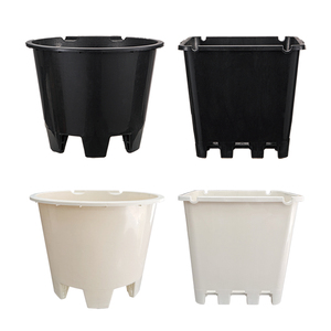 Macetas Cuadradas de Plástico Resistentes al por Mayor con Orificio de Drenaje para Uso en Jardín y Exteriores - Macetas de 25-28L de Capacidad - Product Image 1