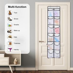 Source Factory 12-Grid <b>Wall</b>-<b>Mounted</b> <b>Shelf</b> Home Dormitory Hanging Storage Bag <b>Wall</b> Hanging Storage Bag - Product Image 3