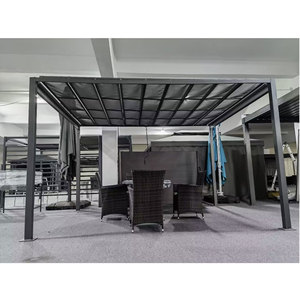 MIA Eisen wasserdichtes Dach Klapp Pergolas Pavillon Aluminium Set - Product Image 1